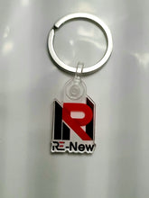 Load image into Gallery viewer, RE-New Logo Keychain
